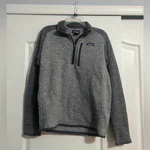 Patagonia grey crewneck